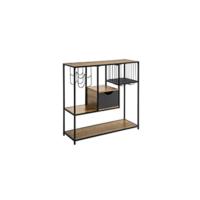 Aparador Cocina Cómoda Armario de Almacenamiento Buffet de Cocina L90 x D40 x H148cm ES - details 24