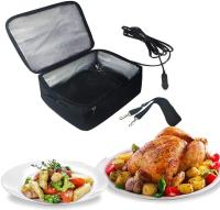 Bolsa de Almuerzo Eléctrica Portátil para Coche 12V Bolsa de Cocina para Rehituación de Alimentos para Trabajo Picnic Camping - details 8