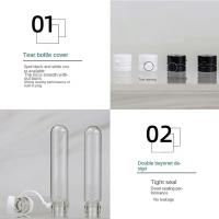 Suministros para experimentos de laboratorio de loción, frasco de muestra con tapa, botella de Perfume, botella de fondo redondo, tubo de ensayo de vidrio, Mini botella recargable - details 18