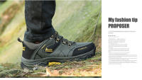 Zapatos de senderismo impermeables para hombre, zapatillas de escalada de montaña, calzado de entrenamiento al aire libre, antideslizante, novedad - details 23