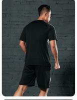 Traje de manga corta de secado rápido para hombre, ropa de fitness deportiva para correr al aire libre, LT311, Verano - details 16