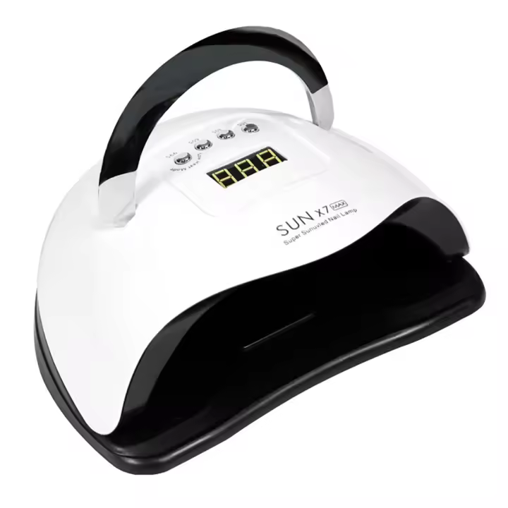 Lámpara de uñas de 180W SUN X7 MAX 57LED lámpara UV fototerapia secador de esmalte de uñas lámpara profesional automática para manicura-Enchufe europeo - 1