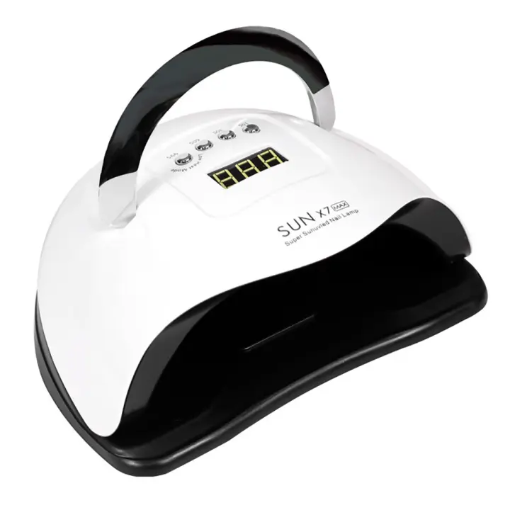 Lámpara de uñas de 180W SUN X7 MAX 57LED lámpara UV fototerapia secador de esmalte de uñas lámpara profesional automática para manicura-Enchufe europeo - 1