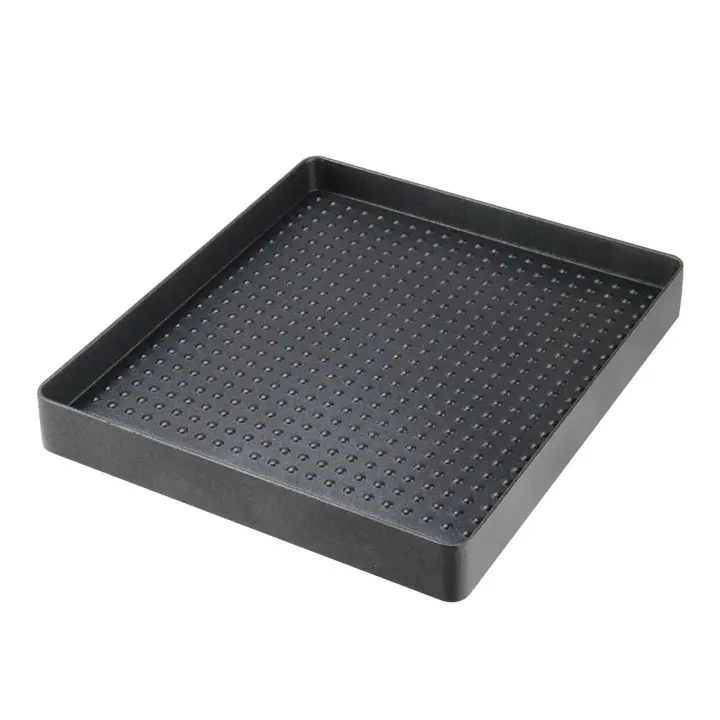 Estufa de Camping Portátil 22x25cm, Plana, Antideslizante, Grill de Carbón, Cocina de Fiesta, Picnic, Terraza - 1