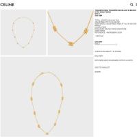 СЕLΙΝΕ Mini Triomphe Pulsera y Collar En Latón Con Acabado Dorado - details 2