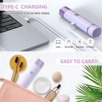 Afeitadora de Bikini Eléctrica Dual Kit de Eliminación de Vello Portátil Impermeable para Mujeres - details 4
