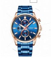 Reloj de Cuarzo CURREN 8368 Elegante Pulsera de Acero Inoxidable Resistente al Agua Calendario - details 1