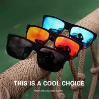Gafas Polarizadas Cuadradas Clásicas Equipo Deportivo para Hombres y Mujeres Al Aire Libre Fiestas - details 2