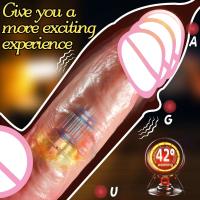 Leten Vibrador Calentador Dildo Realista con Estabilidad para Mujeres y Hombres - details 5