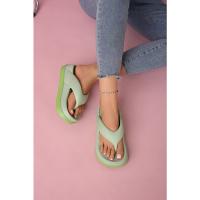 Sandalias de Verano 2025 para Mujer Suela Gruesa de Goma Natural Estilo Sencillo de Dedillo - details 10