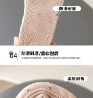 Otoño nuevas botas de nieve de algodón grandes lindas luces apiladas botas calientes de los niños engrosadas tesoro masculino botas de algodón antideslizantes tesoro femenino - details 5