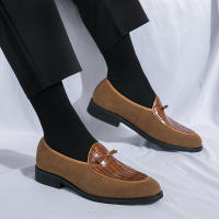 Mocasines de piel sintética para hombre, zapatos informales de cuero sintético, a la moda, para negocios, bodas y fiestas - details 12
