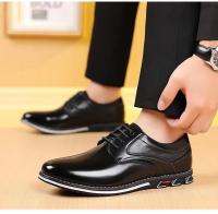 Zapatos de Cuero para Hombres Zapatos Casuales con Suela Gruesa Resistentes al Desgaste - details 16