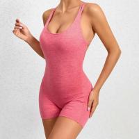 Ropa de mujer, tops, ropa deportiva, conjunto de ropa deportiva, bolsa de yoga, mono, sujetador para exteriores, mono ancho de una pieza para gimnasio 2024 - details 40