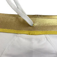 Jessborn-Calzoncillos de baño dorados y plateados para hombre, pantalones cortos de moda, traje de baño para surfear en la playa, primavera caliente - details 11