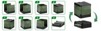 Inodoro portátil plegable para acampar con tapa, orinal portátil para adultos, Cubo de inodoro para coche, Camping al aire libre - details 1