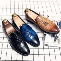 Vestido de negocios para hombre, informal, plano, cómodo de llevar, zapatos de cuero para conducir, productos Oxford 2025 - details 9
