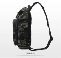 Mochila táctica de camuflaje para exteriores, impermeable, para pesca, deportes, riñonera para hombre y mujer, senderismo, Camping, viajes, montar, bolsas cruzadas - details 12