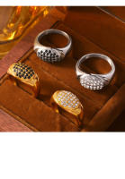 Los anillos de lujo de desplazamiento de moda con las incorporaciones de Diamantes de Colores, Maple de Titanium, Joyas Clásicas y exquisitas de anillos de pendientes para Mujeres - details 14