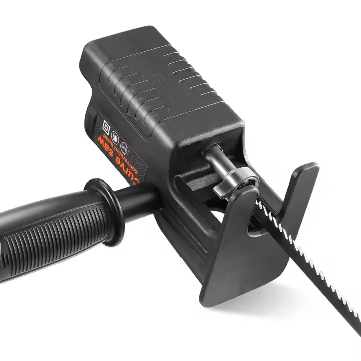 Sierra de cuchillo de caballo de mano pequeña para el hogar, sierra recíproca, taladro eléctrico de mano multifuncional, cabezal de conversión - 1