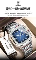 Marca suiza de lujo nuevo reloj de hombre con doble calendario reloj de diamantes - details 12