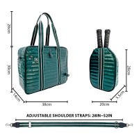 pala padel Bolsa de pickleball de separación seca y húmeda impermeable paletero padel - details 29