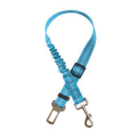Cinturón De Seguridad Para Perros De Nylon Duradero Ajustable Y Reflectante Para Viajes En Coche Para Pequeños Y Grandes Perros Y Puppies Lead Elástico Para Bulldog Francés - details 5