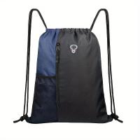 Mochila minimalista casual con cordón, mochila de uso diario versátil informal para exteriores - details 0