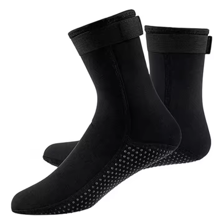 3mm Neoprene Diving Socks Wetsuit Surf Shoes Thermal Quick Dry Non-slip Swimming Boots - 1