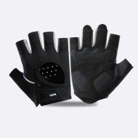 Guantes de motocicleta resistentes al desgaste, manoplas de dedo de carreras de cuero de cabra Vintage, guantes antideslizantes sin dedos para hombre - details 9