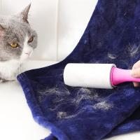 Rodillo adhesivo para quitar el pelo de mascotas, Herramientas de limpieza de pelusa, elimina el polvo y la ropa, Con recargas - details 5