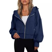 Otoño mujer sudaderas con capucha casual manga larga señora sudaderas con capucha tops - details 1