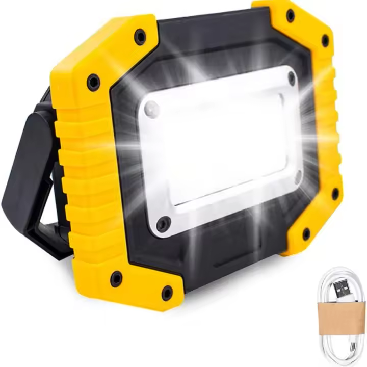 Luz de Trabajo LED Recargable Fotografo 30W con 3 Baterías Iluminación y Decoración - 1