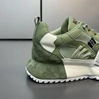 Zapatos para hombre, mocasines deportivos informales para las cuatro estaciones, diseño de tendencia, zapatillas de deporte de cuero con cordones, cómodas y transpirables - details 6