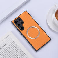 Funda Antigolpes para Samsung Galaxy S25-S21 Plus Cubierta de Borde de Tela Magnética con Patrón - details 3