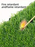 Estera artificial realista, jardín al aire libre, patio, campo, perro, mascota, simulación, estera de césped para mascotas - details 5
