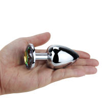 Juguetes Sexuales para Pareja Anal Plug de Acero Inoxidable Suave Dildo Cola Joyería de Cristal Entrenador BDSM Productos Sexuales Tienda - details 7