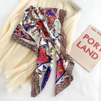 Pañuelo de seda para mujer, Bandana de estilo Vintage, para las cuatro estaciones, 90x90cm, novedad - details 0