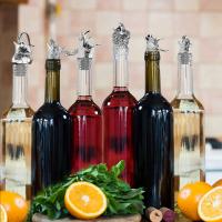 Aireadores de aleación y silicona, vertedores tubulares, tapones de elefante, botellas, botellas de vino - details 2