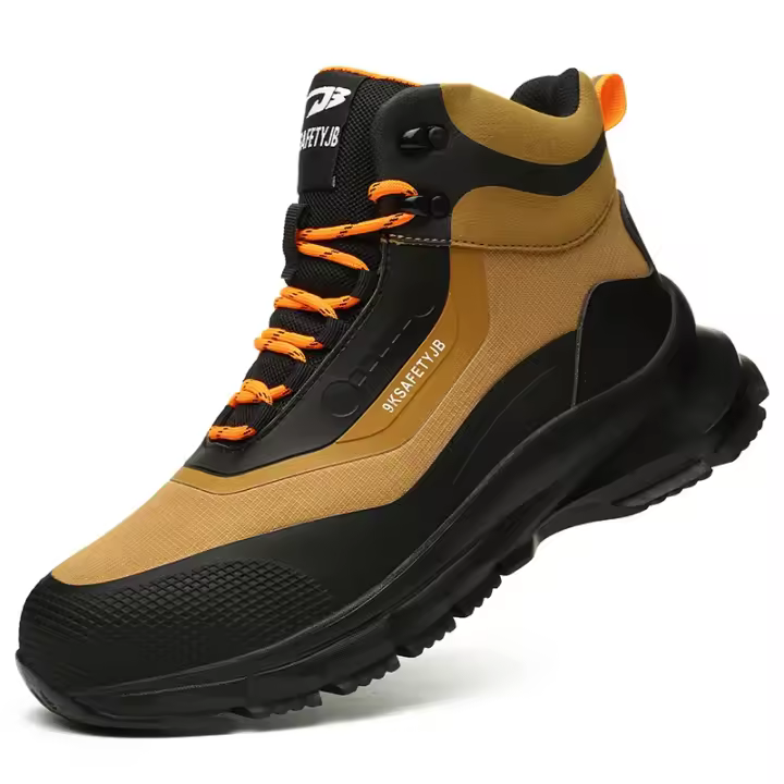 Zapatos de Trabajo Ligeros 9KSAFETYJB Impermeables, Antideslizantes, Pisada Segura con Punta de Acero - 1