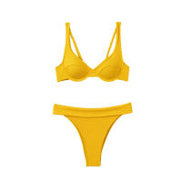 Útil conjunto de bikini de nailon, tren de baño de diseño sexy para vacaciones en la playa - details 16