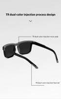 Gafas de sol polarizadas UV400 para hombre, gafas de sol TR90 para mujer, montura de gafas Retro, gafas deportivas para fiesta de ciclismo, gafas antideslumbrantes - details 2
