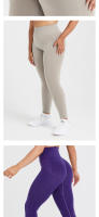 Mallas de gimnasio sin costuras para mujer, pantalones de Yoga para Fitness, conjunto de cintura alta suave, ropa deportiva para Fitness, nuevo - details 11