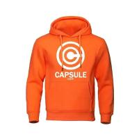 Sudadera con Capucha de Manga Larga Suelta para Hombres Color Sólido Americano Retro - details 3