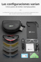 RockBros-Gafas de sol polarizadas de ciclismo, gafas para bicicleta de montaña y carrera, 5 lentes de protección, para hombre - details 7
