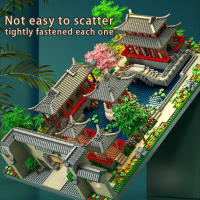 China-Chic micro particle building blocks are difficult to assemble Suzhou garden architecture series assembled toys - details 2