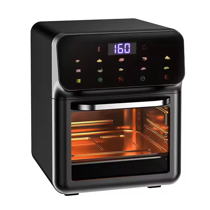 Fritora de Aire Caliente con Pantalla Táctil LED 9 Litros, Duración Ajustable, Temperatura y Programa Manuales, Fritora de Aire Caliente de China - 1