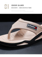 Chanclas de verano para hombre, ropa exterior, suela blanda, suela gruesa, resistente al desgaste, zapatillas de pellizco - details 5
