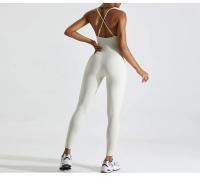 Monos de Yoga sin costuras para mujer, ropa deportiva informal de una pieza para entrenamiento, baile y gimnasio - details 5