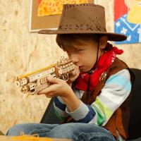 Robotime Gun Blocks modelo Kit de construcción juguetes para niños regalo de cumpleaños - details 0